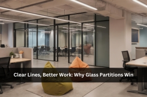 Clear Lines, Better Work: Why Glass Partitions Win