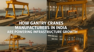 How Gantry Cranes Manufacturers in India Are Powering Infrastructure Growth