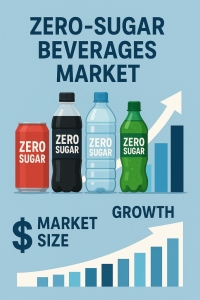 Zero-Sugar Beverages Market Size, Share, End-User Insights & Trends, 2032
