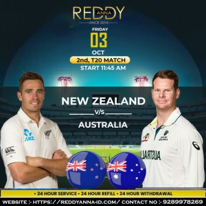 Reddy Book Cricket Update: New Zealand vs Australia, 2nd T20, Mount Maunganui Showdown.