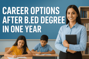 Top Career Options After B.Ed Degree in One Year – Best Jobs & Opportunities for Educators