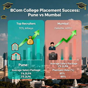 Comparing Placement Success: Pune vs Mumbai BCom Colleges