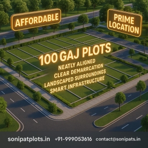 Residential 100 Gaj Plots in Sonipat – Samyak Saffron Grand
