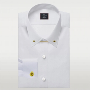 Redefine Classic Elegance with a Pin Collar Dress Shirt from Panache Bespoke
