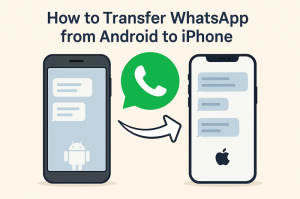 How to Transfer WhatsApp from Android to iPhone with MobileTrans [All Ways]