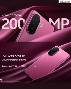 Vivo V60e 5G to Launch in India With 200MP Camera, 6,500mAh Battery