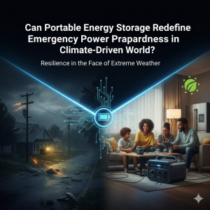 Can Portable Energy Storage Redefine Emergency Power Preparedness in a Climate-Driven World?