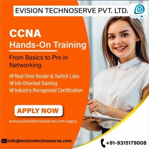 On Job Training Program in CCNA - Evision Technoserve
