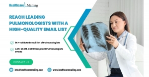 Reach Leading Pulmonologists with a High-Quality Email List | Healthcare Mailing