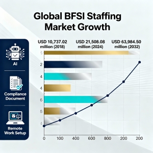 Rapid Rise of the BFSI Staffing Market: Drivers, Regional Dynamics, and Future Outlook