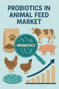 Probiotics in Animal Feed Market Size, Share, End-User Insights & Trends, 2032