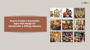 Expo stall design for Handicrafts & Gifting Industry