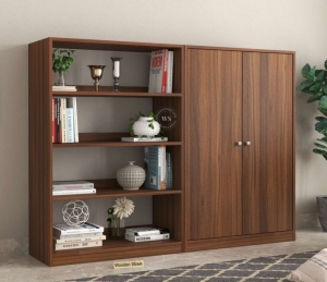The Wooden Book Shelf: More Than Storage, It's a Statement