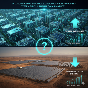 Will Rooftop Installations Overtake Ground-Mounted Systems in the Future Solar Market?