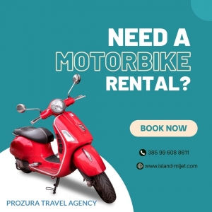 Book Ebike Rental in Mljet for Scenic Trails with Prozura Travel Agency