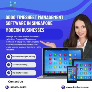 Why Businesses Choose Odoo Timesheet Management Software in Singapore