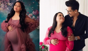 Bharti Singh Expecting Second Child, Flaunts Baby Bump with Husband