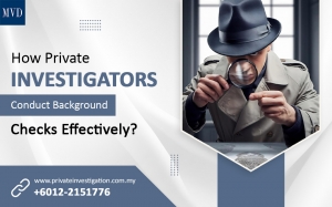 How Private Investigators Conduct Background Checks Effectively?