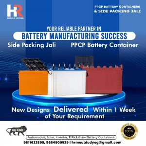 HR Mould – Trusted Battery Container Manufacturer in Delhi Delivering Quality & Durability