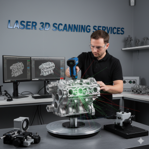 Accurate Laser 3D Scanning Services for Industry Applications