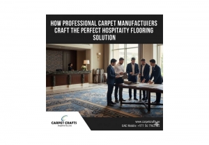 How Professional Carpet Manufacturers Craft the Perfect Hospitality Flooring Solution