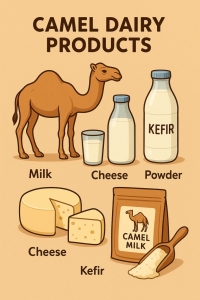 Camel Dairy Products Market Size, Share, End-User Insights & Trends, 2032