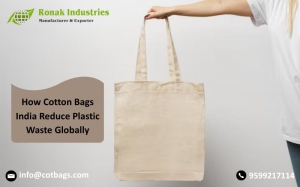 How Cotton Bags India Reduce Plastic Waste Globally