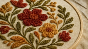 The Art and Elegance of Chenille Stitch Embroidery