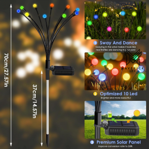Brighten Your Outdoors with Maverick LED Solar Garden Lights