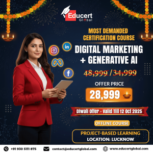 Educert Global Digital Marketing Course - Diwali Discount 2025