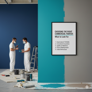 Choosing the Right Commercial Painter: What to Look For