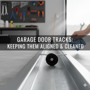 Garage Door Tracks: Keeping Them Aligned & Cleaned