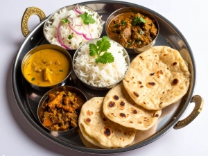 Indian Thali: Experiencing a Full-Flavoured Feast on One Plate