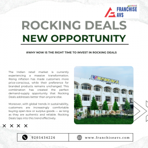 Rocking Deals Franchise New Opportunity: Two Investment Options for Aspiring Entrepreneurs