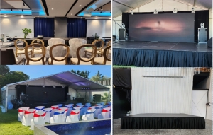 Elevating Corporate Events with StageSync: Melbourne's Go-To for Stage Hire & Backdrops