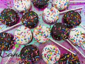 chocolate covered cake pops | chocolate covered treats - Candy Cake Pops