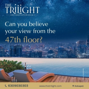4 And 5 BHK Luxury Apartments in Kokapet | The Trilight