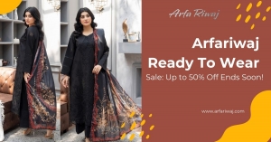 Arfariwaj Ready To Wear Sale: Up to 50% Off Ends Soon!