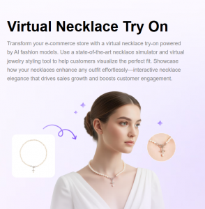 AI Necklace Try On – Real-Time Virtual Jewelry Styling at Home