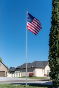 A Noble Display: The Timeless Craft of the Titan Telescoping Flagpole and Wall Mounted Flag Pole Kits