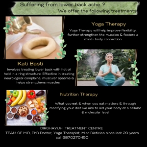 Back Pain Treatment in Kalyan: Discover Natural Relief at Dirghayuh Treatment Centre