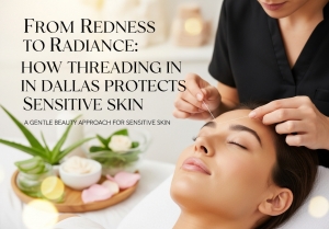 From Redness to Radiance: How Threading in Dallas Protects Sensitive Skin