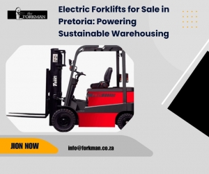 Electric Forklifts for Sale in Pretoria: Powering Sustainable Warehousing