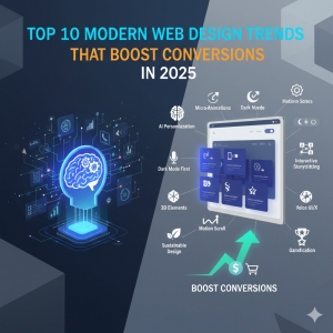 Top 10 Modern Web Design Trends That Boost Conversions in 2025