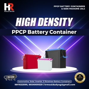 Trusted PPCP Battery Container Manufacturer in India | HR Mould