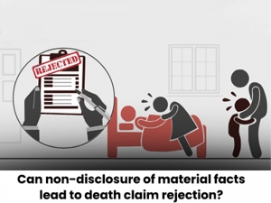 Can non-disclosure of material facts lead to death claim rejection