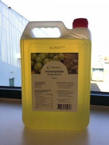 Druivenpitolie 5 liter can – De veelzijdige olie voor keuken en welzijn