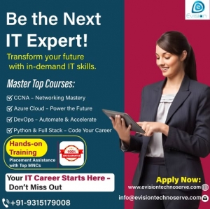 Job Guarantee Courses & Placement Support - Evision Technoserve