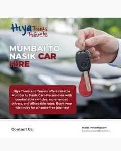 Comfortable City Travel with Hiya Tours and Travels – Car Rental Andheri East