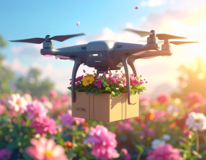 Drone Delivery for Blooms? The Future of Ultra-Fast Flower Delivery